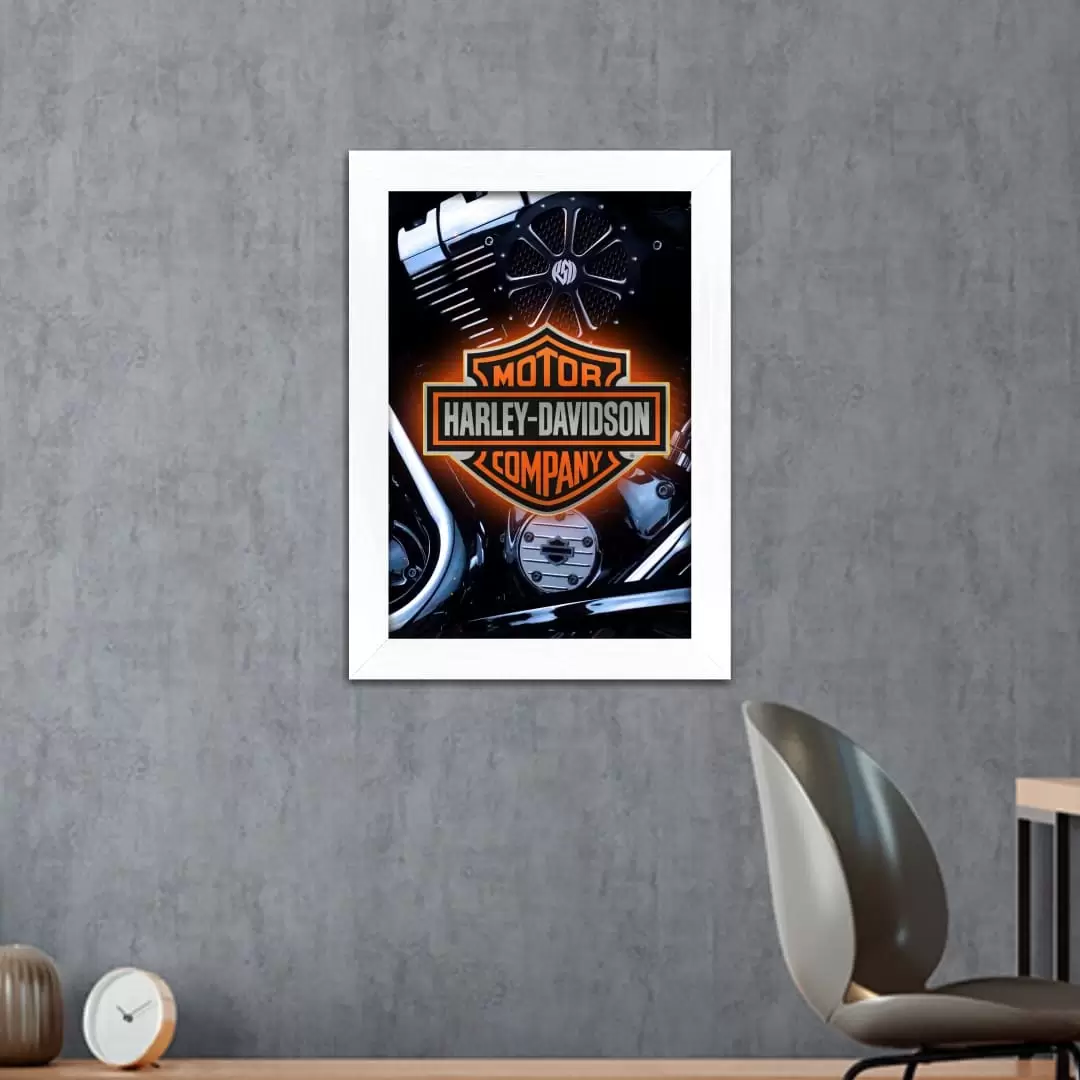 Quadro Decorativo Harley Davidson - Imagem 2