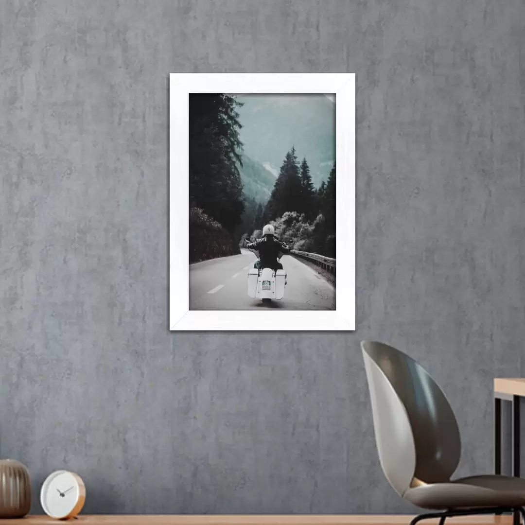 Quadro Decorativo Motoqueiro - Imagem 2