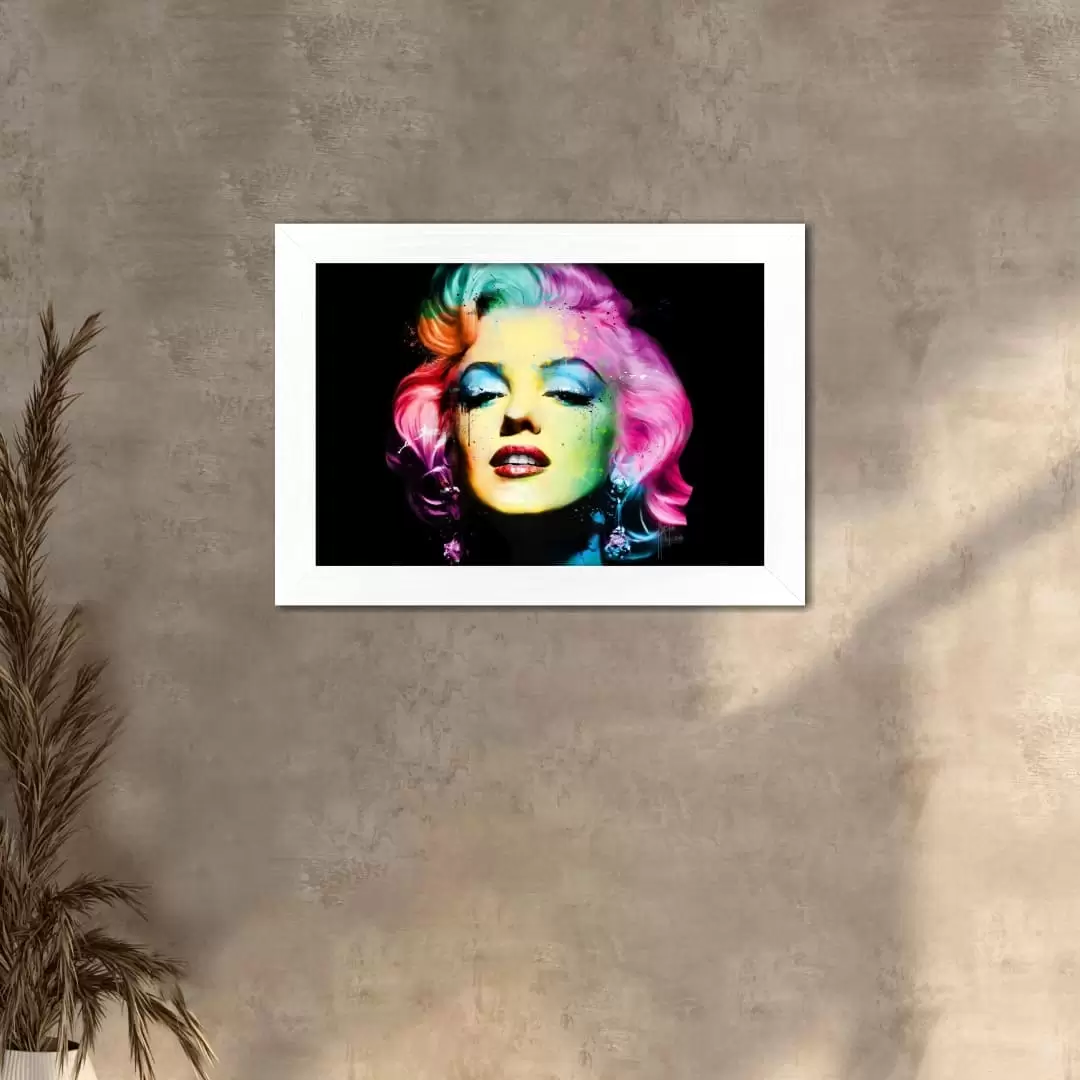 Quadro Decorativo Marilyn-Monroe Colorido - Imagem 2