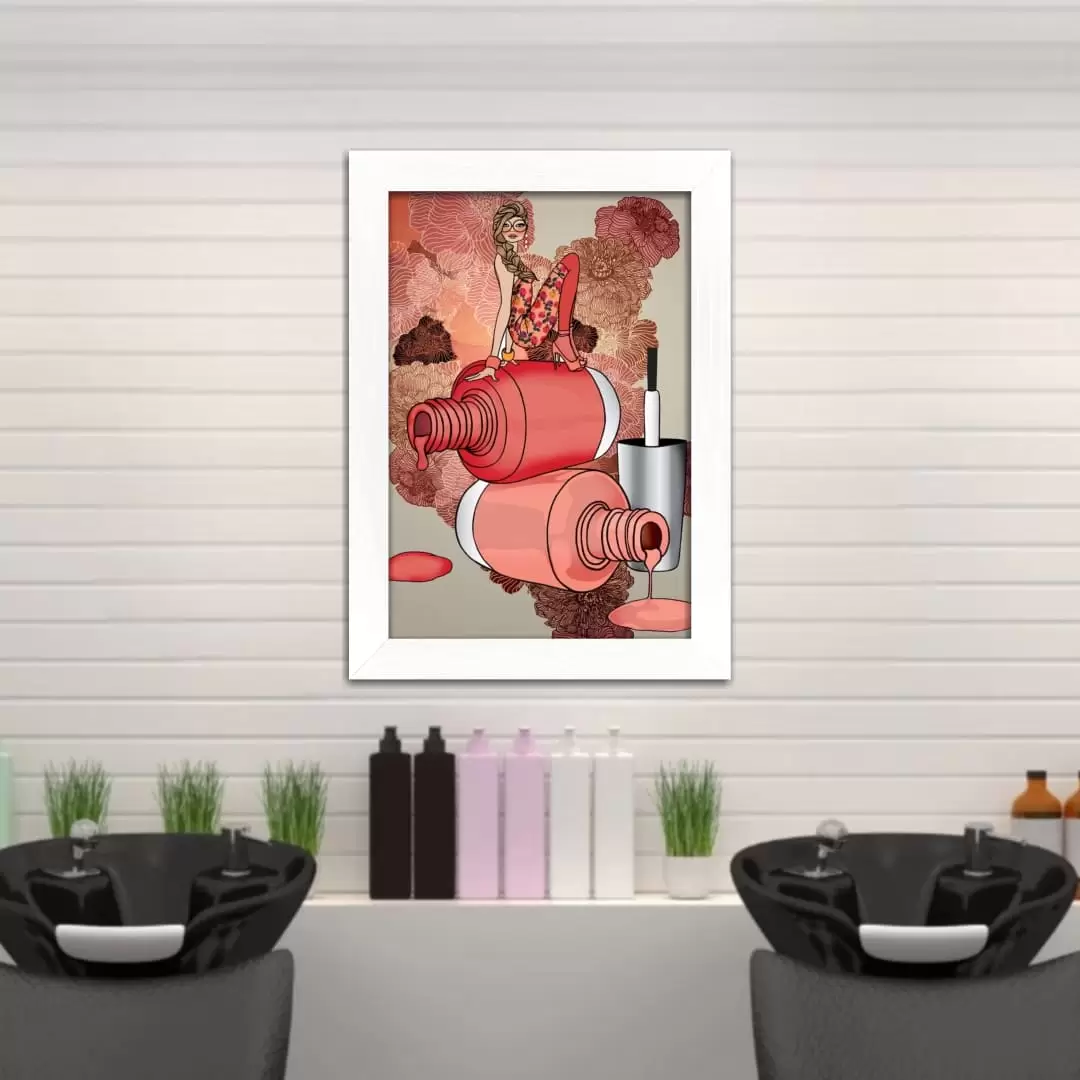 Quadro Decorativo Desenho Esmalte - Imagem 2