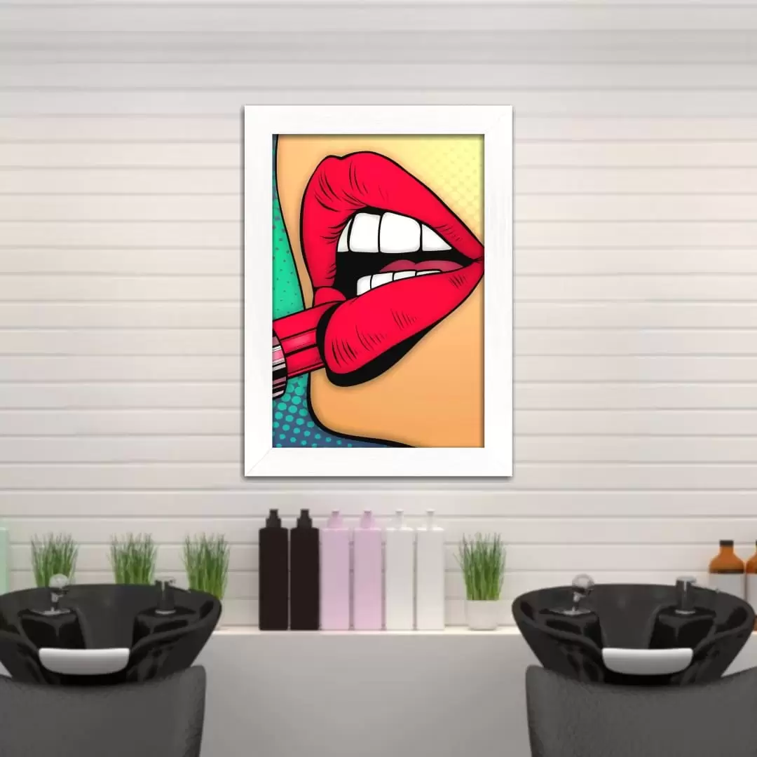 Quadro Decorativo Moda - Boca - Imagem 2