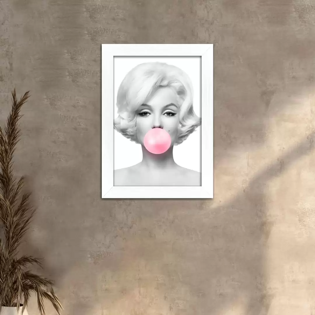 Quadro Decorativo Monroe Goma-Rosa - Imagem 2