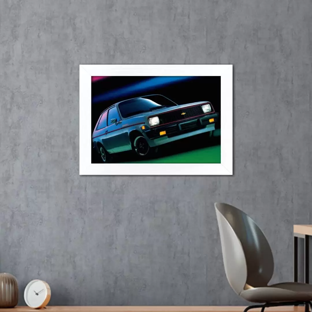 Quadro Decorativo Carro Automóvel - Imagem 2