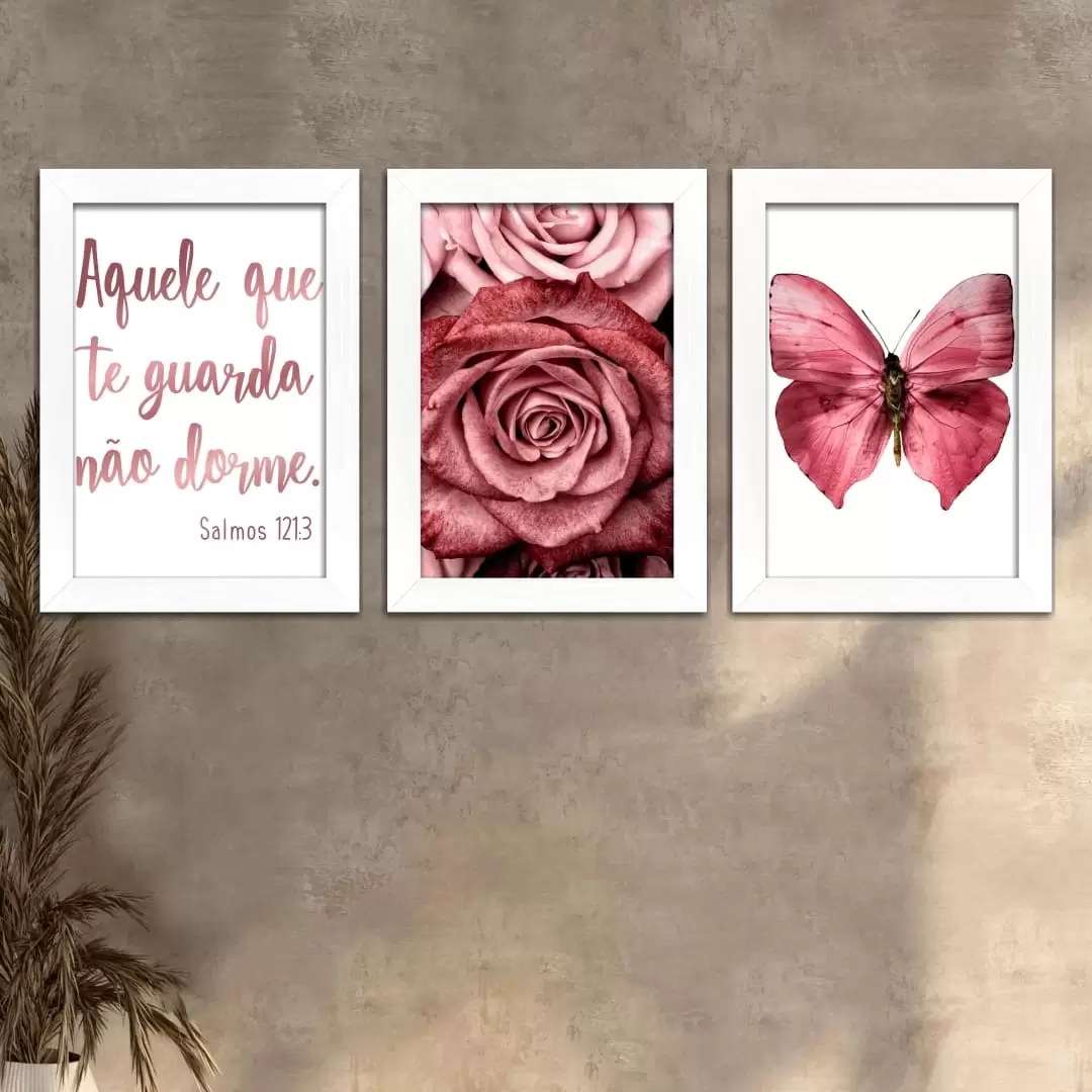 Kit-3-Quadros-Rosas