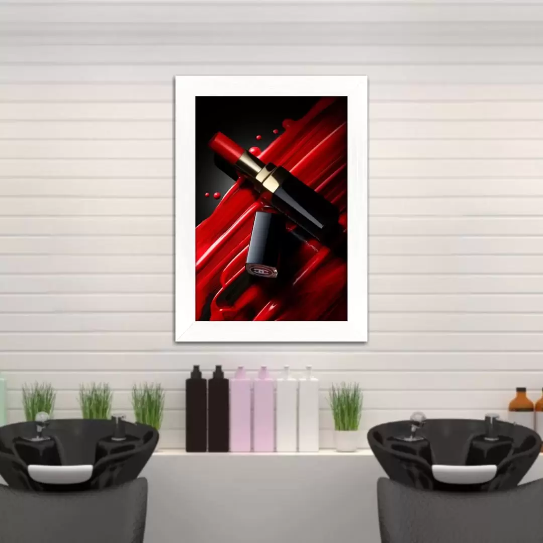 Quadro Decorativo Batom Marca - Imagem 2