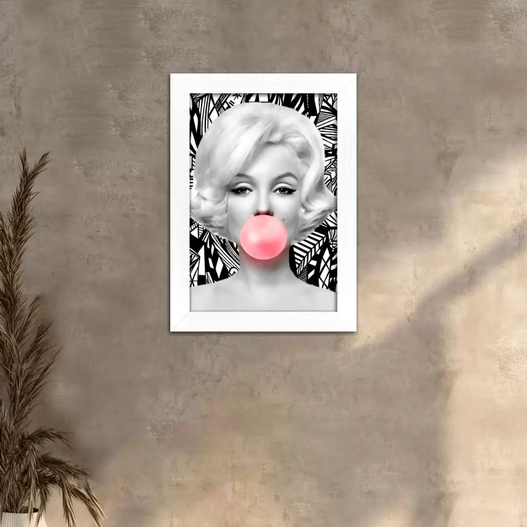 Quadro Decorativo Famosos - Monroe - Imagem 2