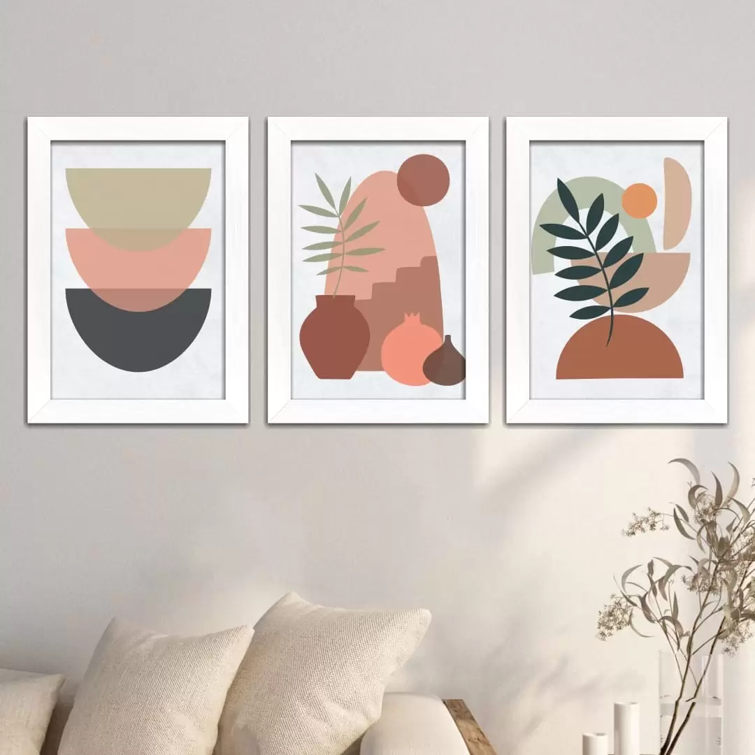 Kit 3 Quadros Plantas-Minimalista - Imagem 2