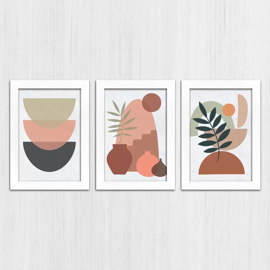 Kit 3 Quadros Plantas-Minimalista - Imagem 4