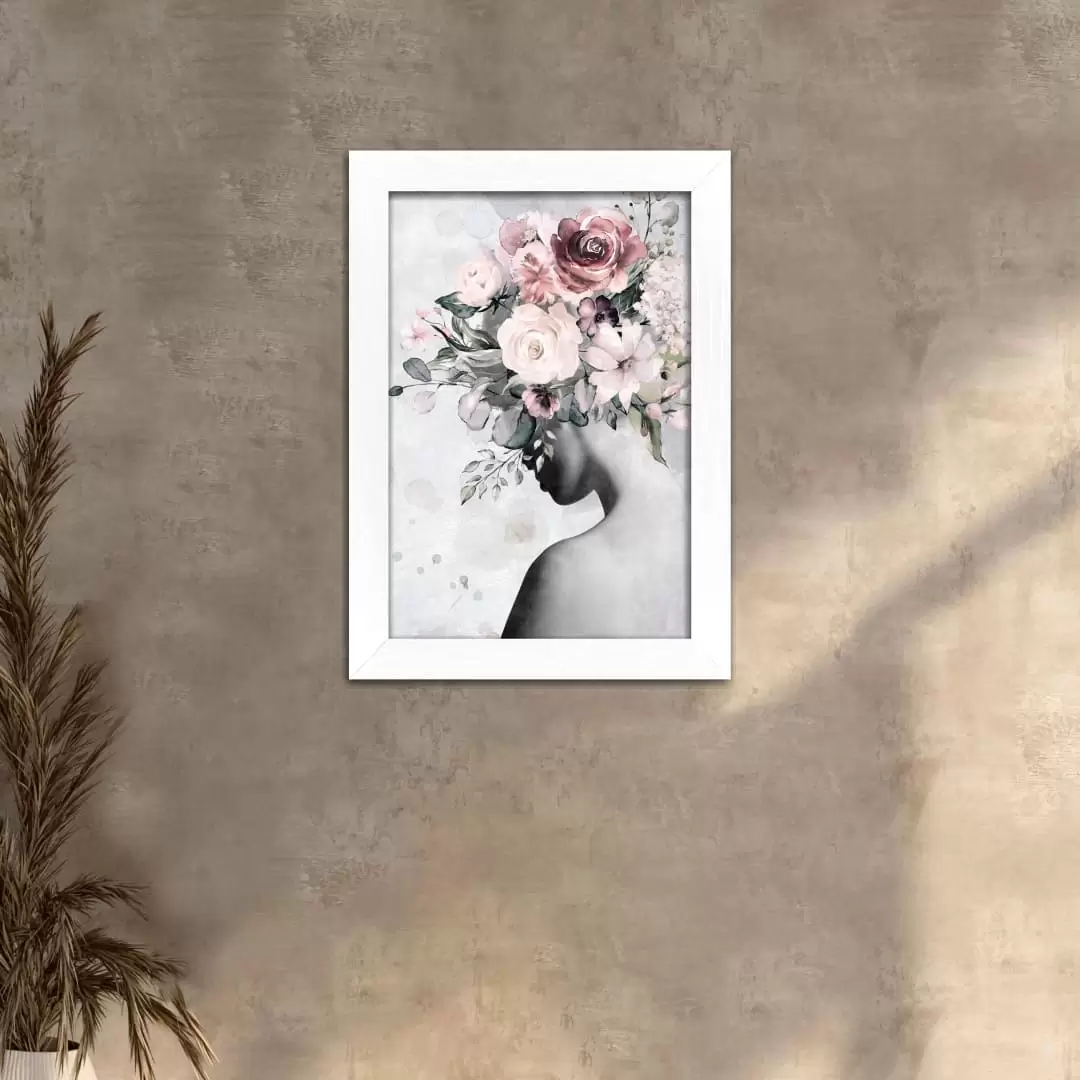 Quadro Decorativo Vaso de Flores - Imagem 2