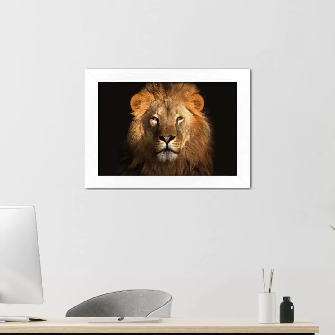 Quadro Decorativo Juba de Leão - Imagem 2