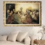 Quadro Decorativo Ceia- Modelo Big's