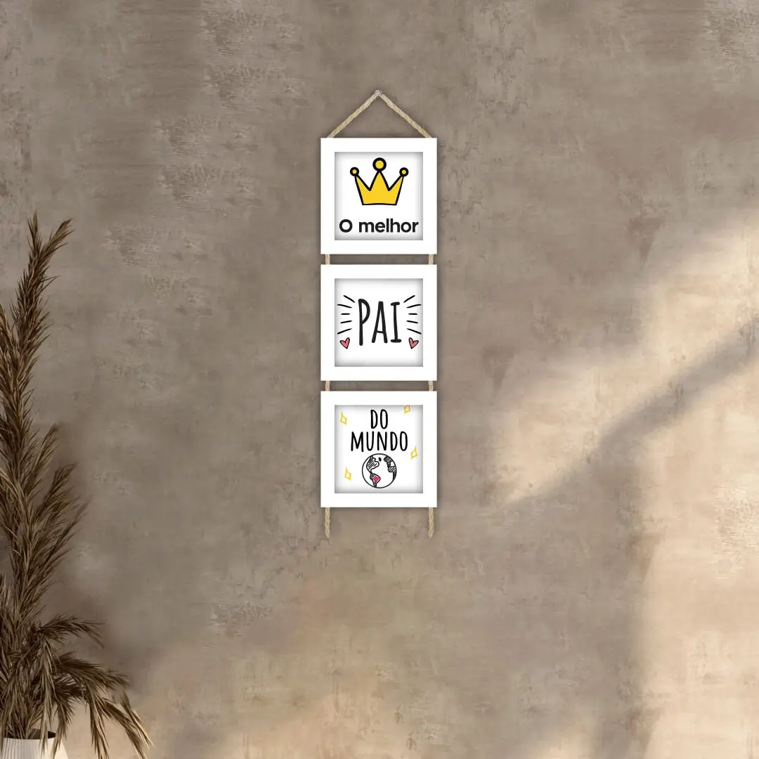 Trio Quadrinhos com Corda - O-Melhor-Pai - Imagem 2