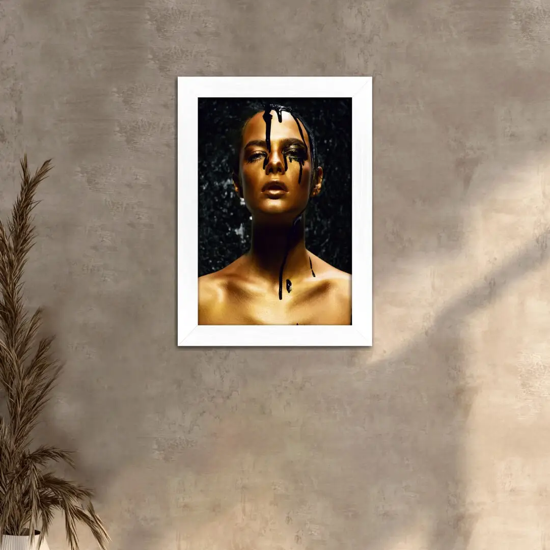 Quadro Decorativo Mulher-d-Ouro-Manchada - Imagem 2