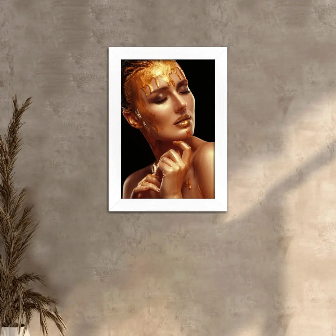 Quadro Decorativo Mulher-D-Ouro - Imagem 2