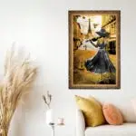 Quadro Decorativo Violinista em Paris - Modelo Big's