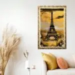 Quadro Decorativo Torre Eiffel - Modelo Big's