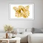 Quadro Decorativo Plantas de Ouro - Modelo Big's