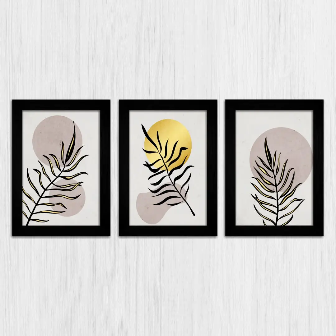 Kit 3 Quadros Chic-Plantas - Imagem 3