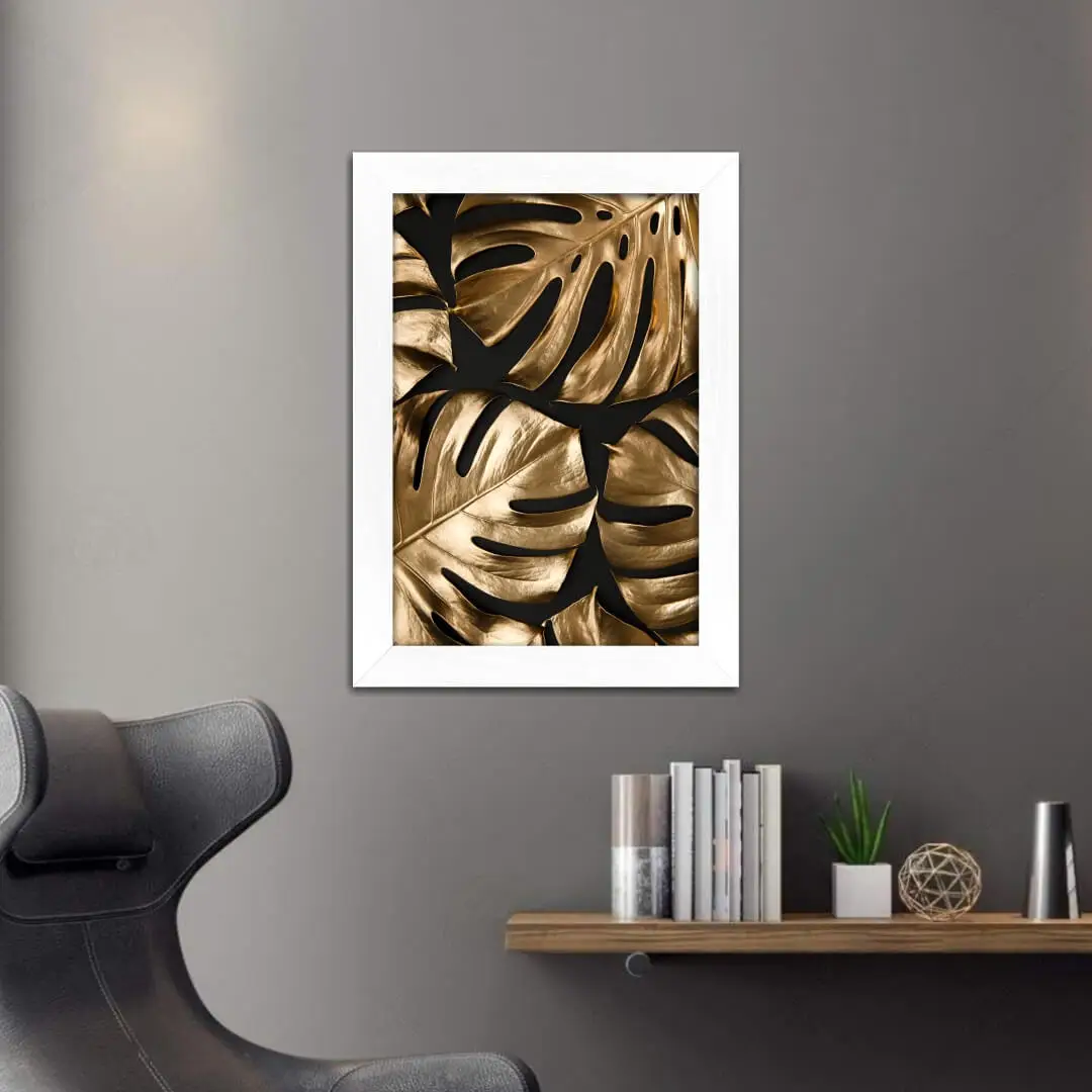 Quadro Decorativo Planta-de-Ouro - Imagem 2