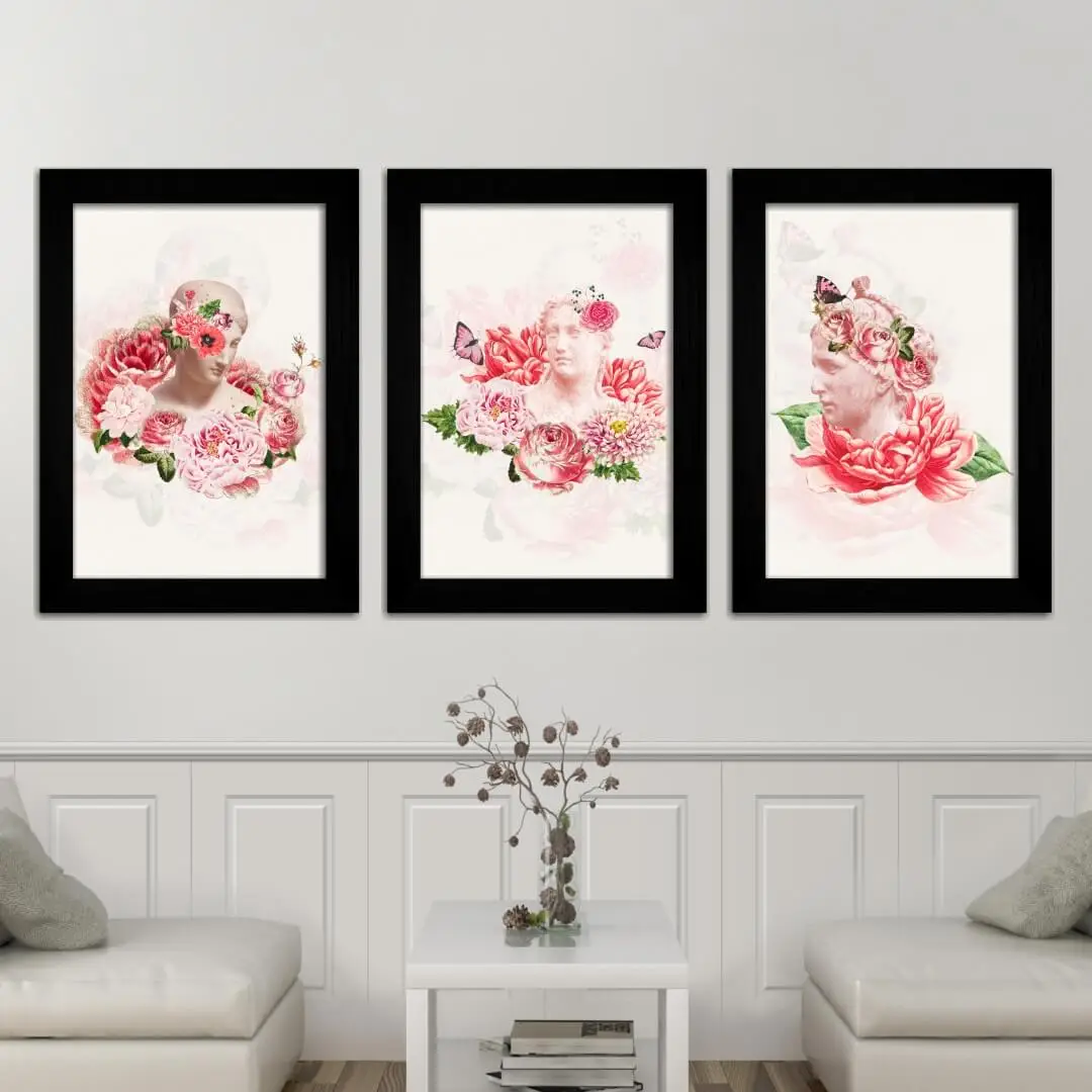 Kit 3 Vaporwave Rosa