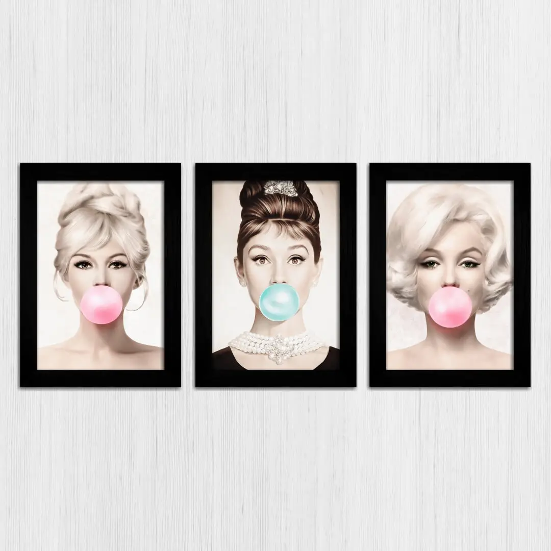 Kit 3 Quadros Modelos-Chiclete - Imagem 3