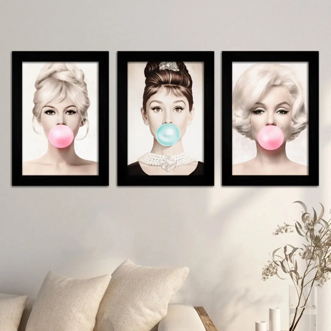 0808 Kit 3 Modelos-Chiclete