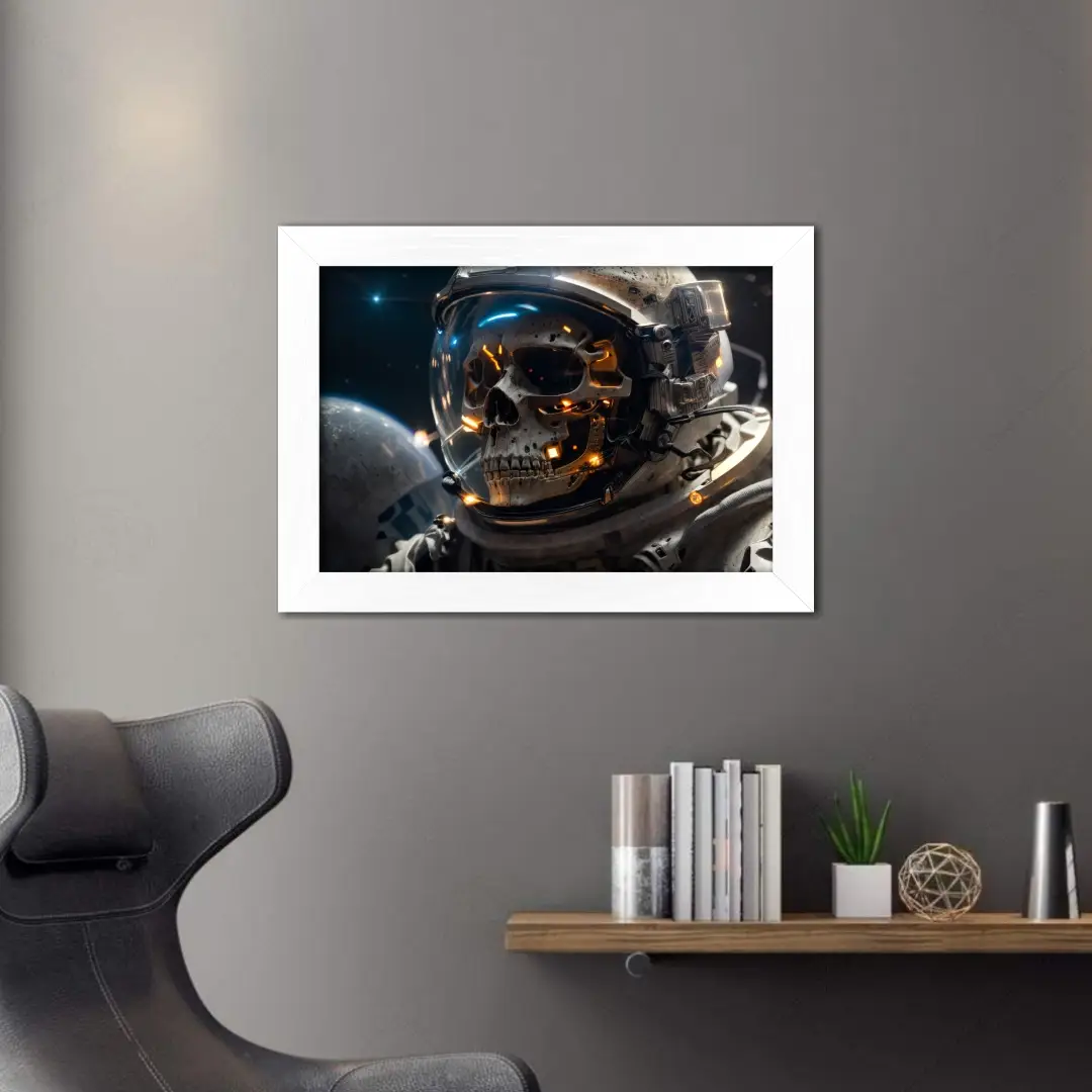 Quadro Decorativo SpaceSkull - Imagem 2