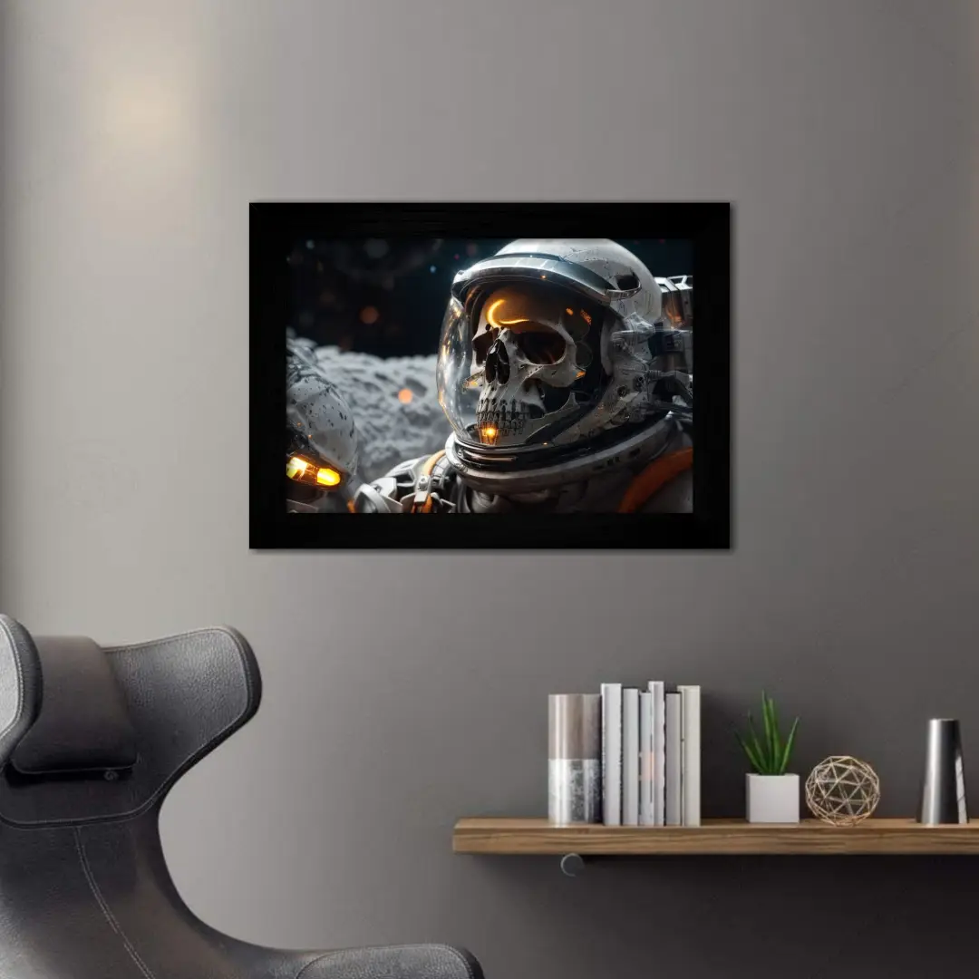 0957 Quadro Decorativo SpaceSkull's