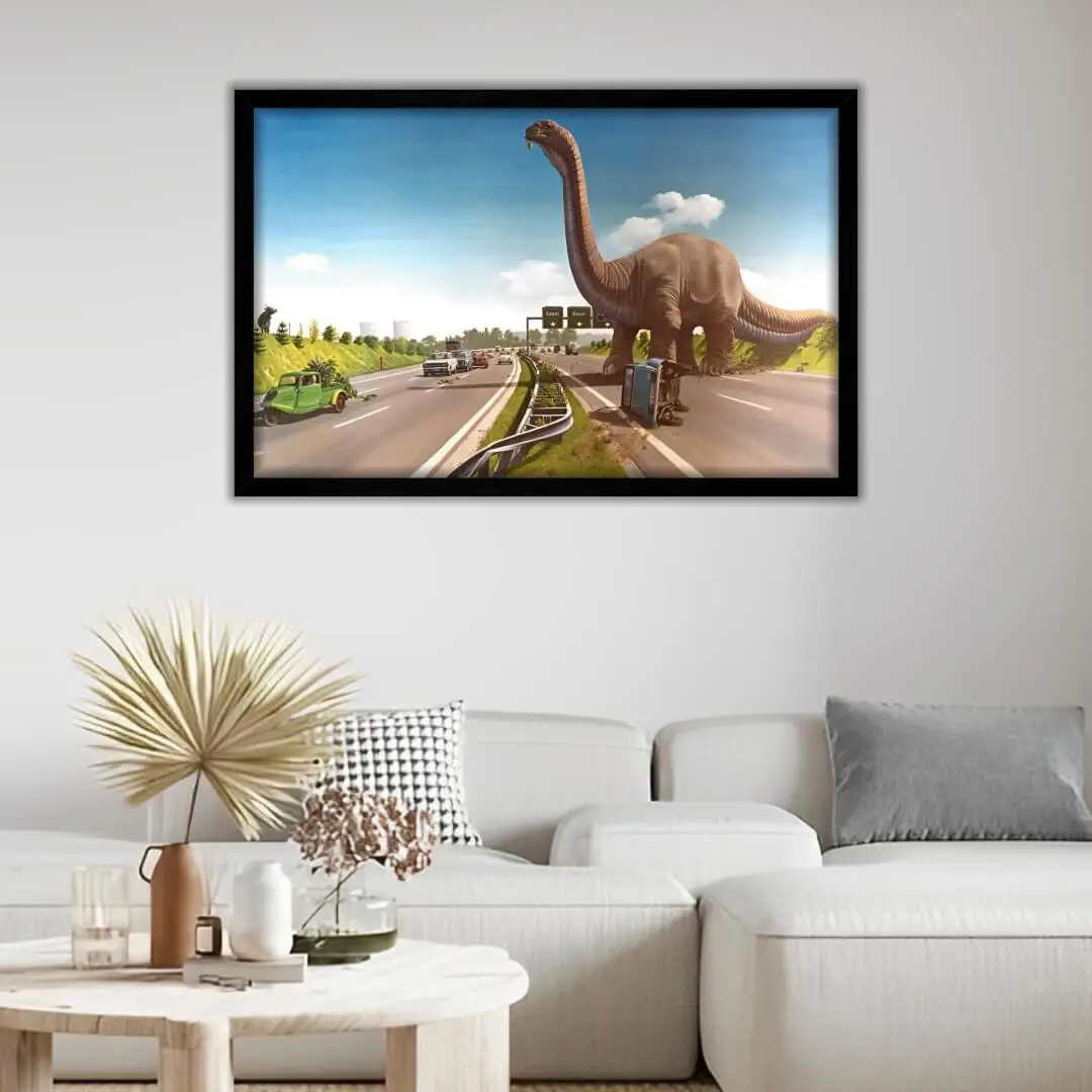 1240 Quadro Decorativo Dinossauro - Modelo Big's - Imagem 1