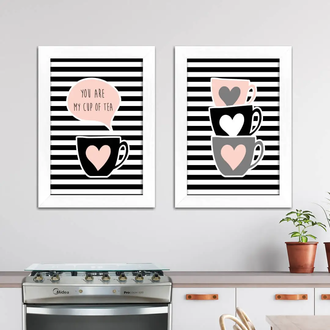 Kit 2 Quadros You-are-My-Cup - Imagem 2