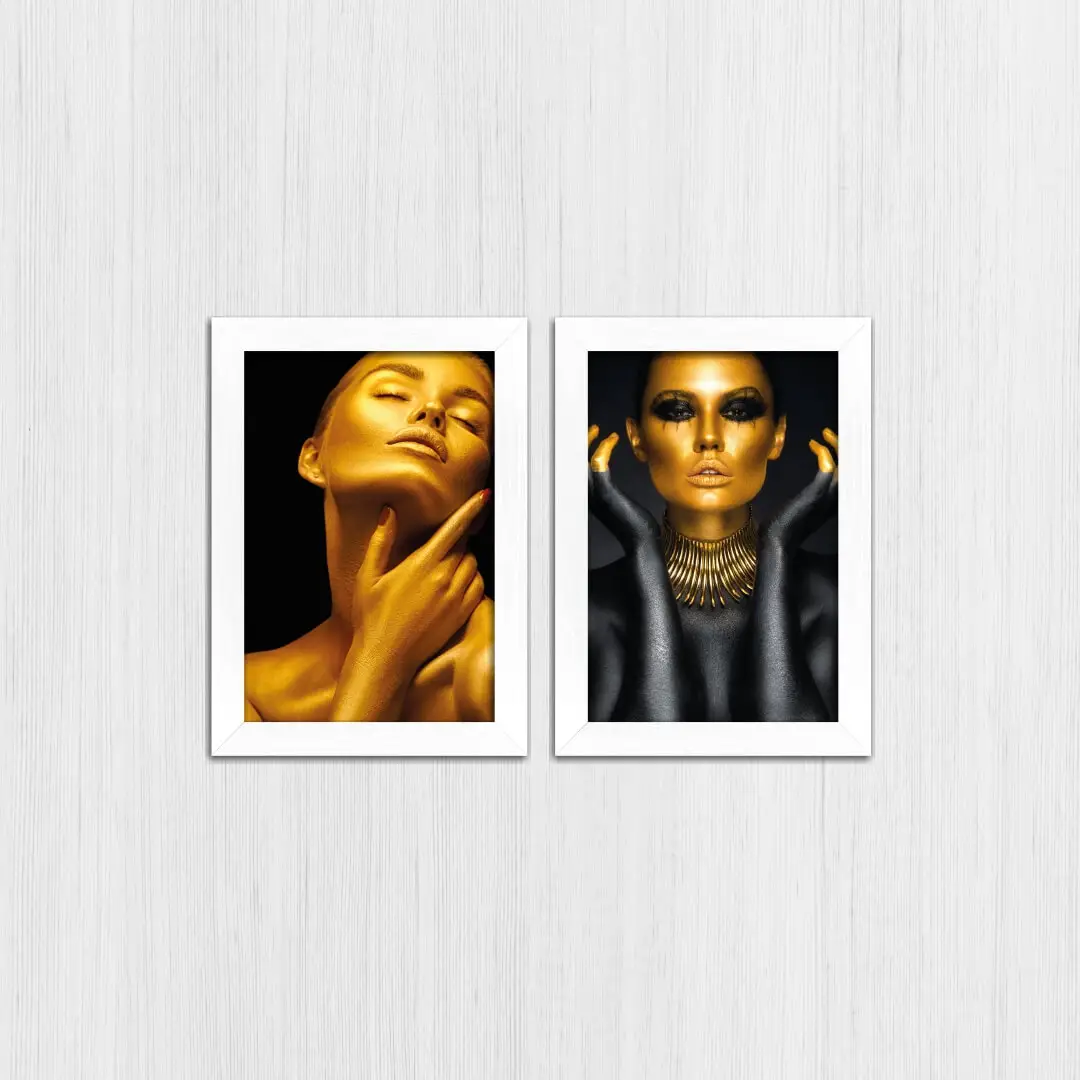 Kit 2 Quadros Mulheres-de-Ouro - Imagem 4