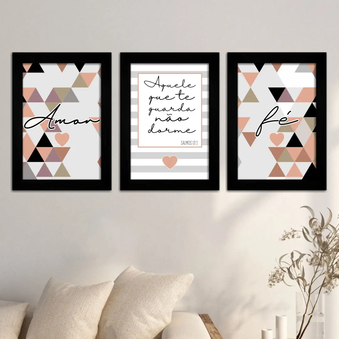 Kit-3-Quadros-Frase-Amor-Fé