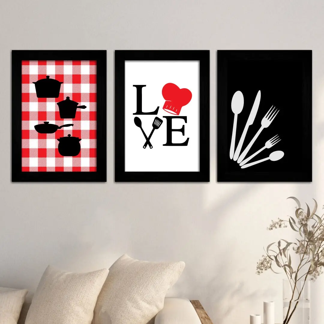 Quadro-Decorativo-Frase-Love-Cozinha
