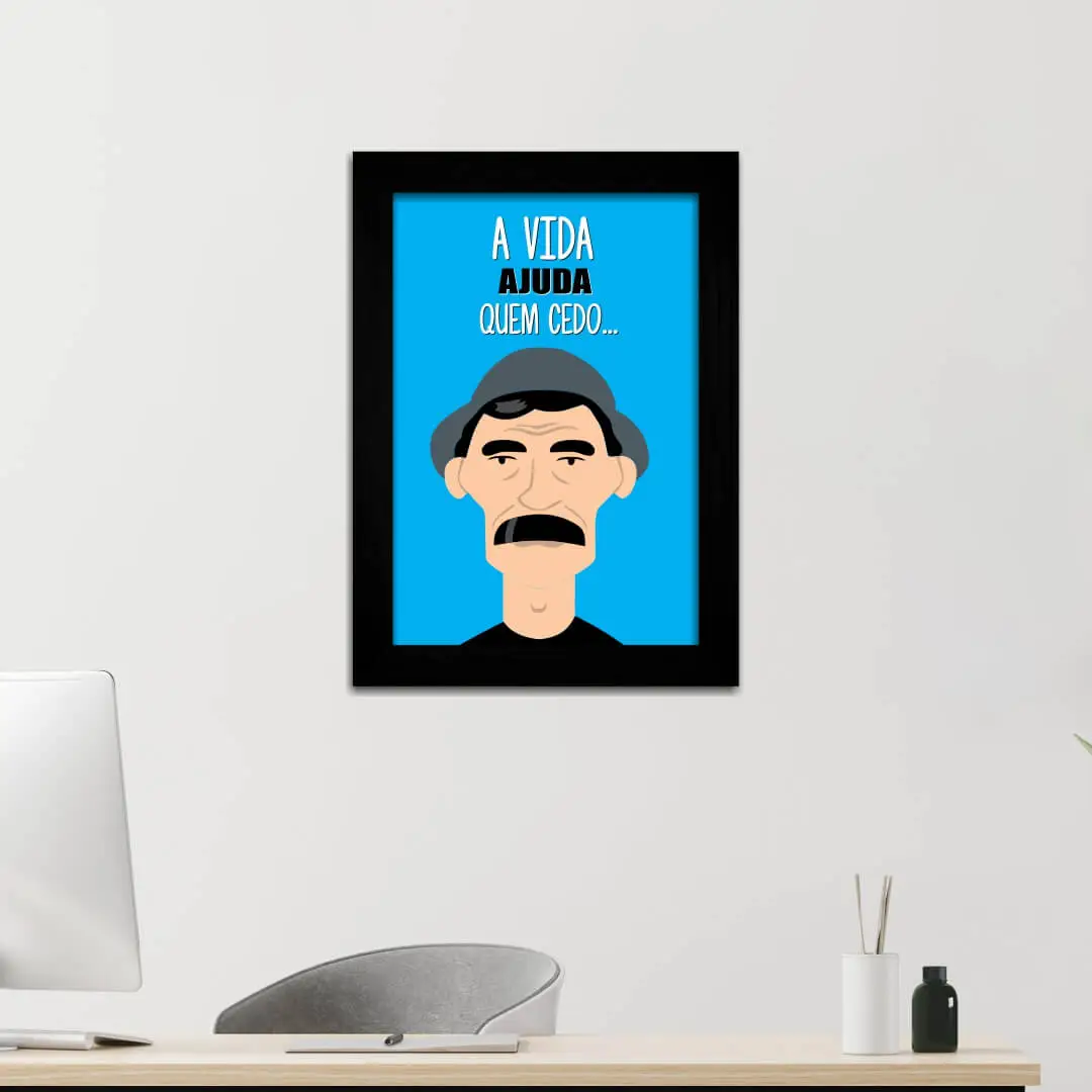 Quadro-Decorativo-Frase-Madruga - Imagem 2