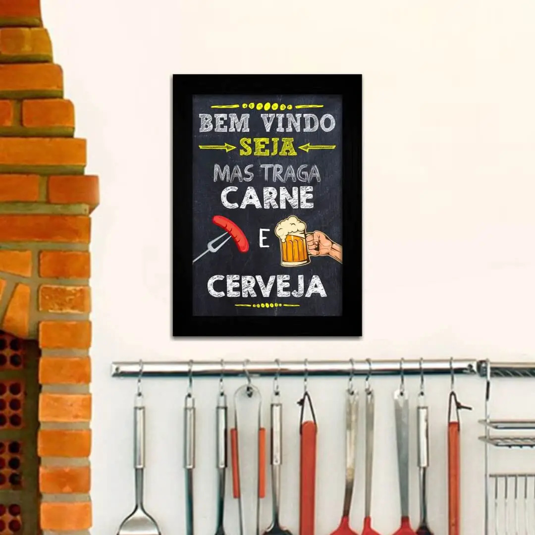 0646 Quadro-Decorativo-Frase-Bem-Vindo-Seja