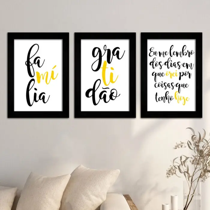 Kit-3-Quadros-Frase-Gratidão-Familia