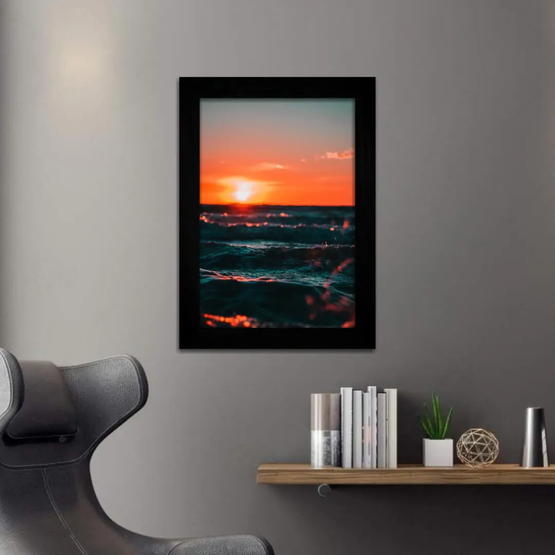 1209 Quadro-Decorativo-Mar-e-Por-do-sol