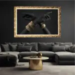 Quadro-Decorativo-Mãos-Bracelete-Modelo-Big's