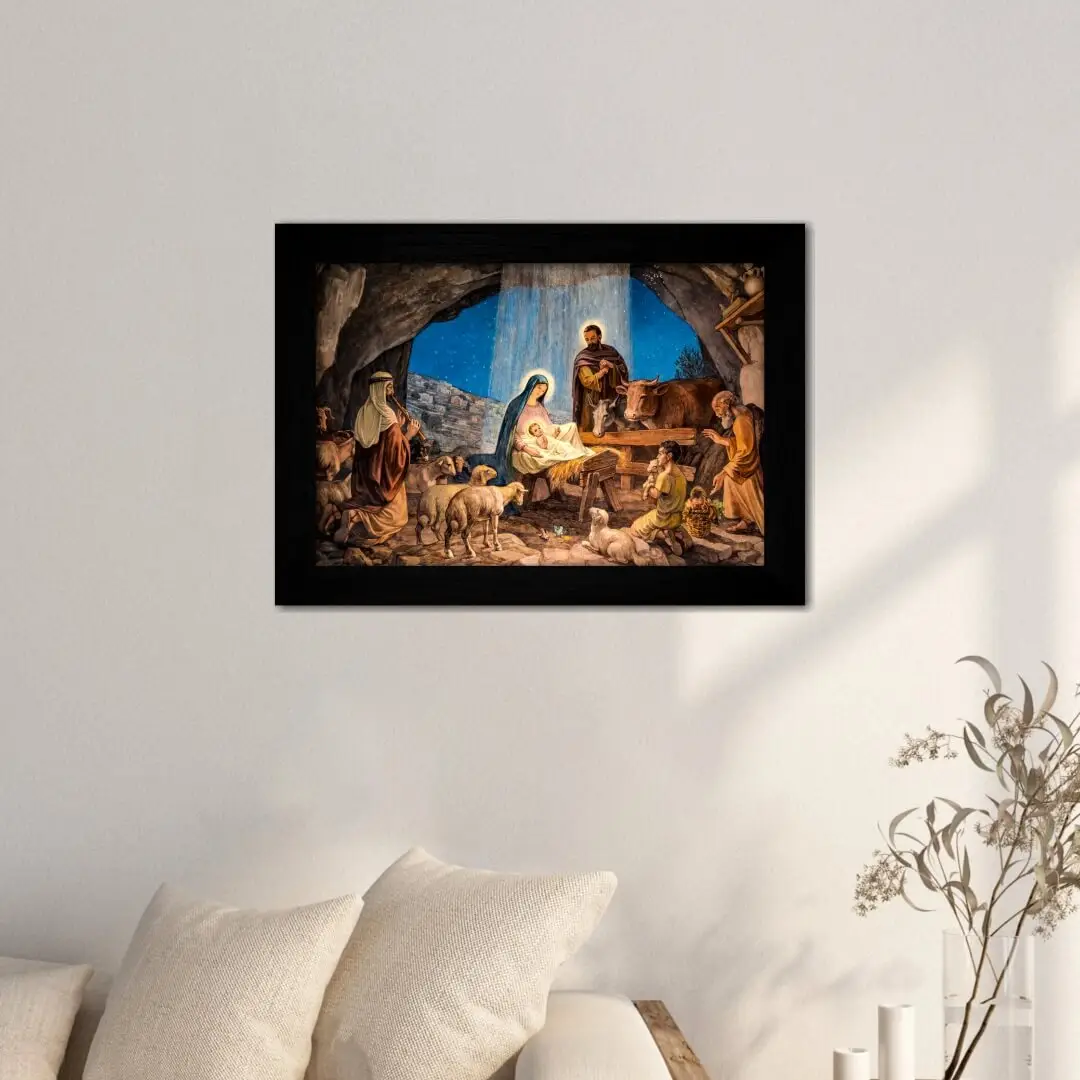Quadro Decorativo - Presépio - Imagem 1