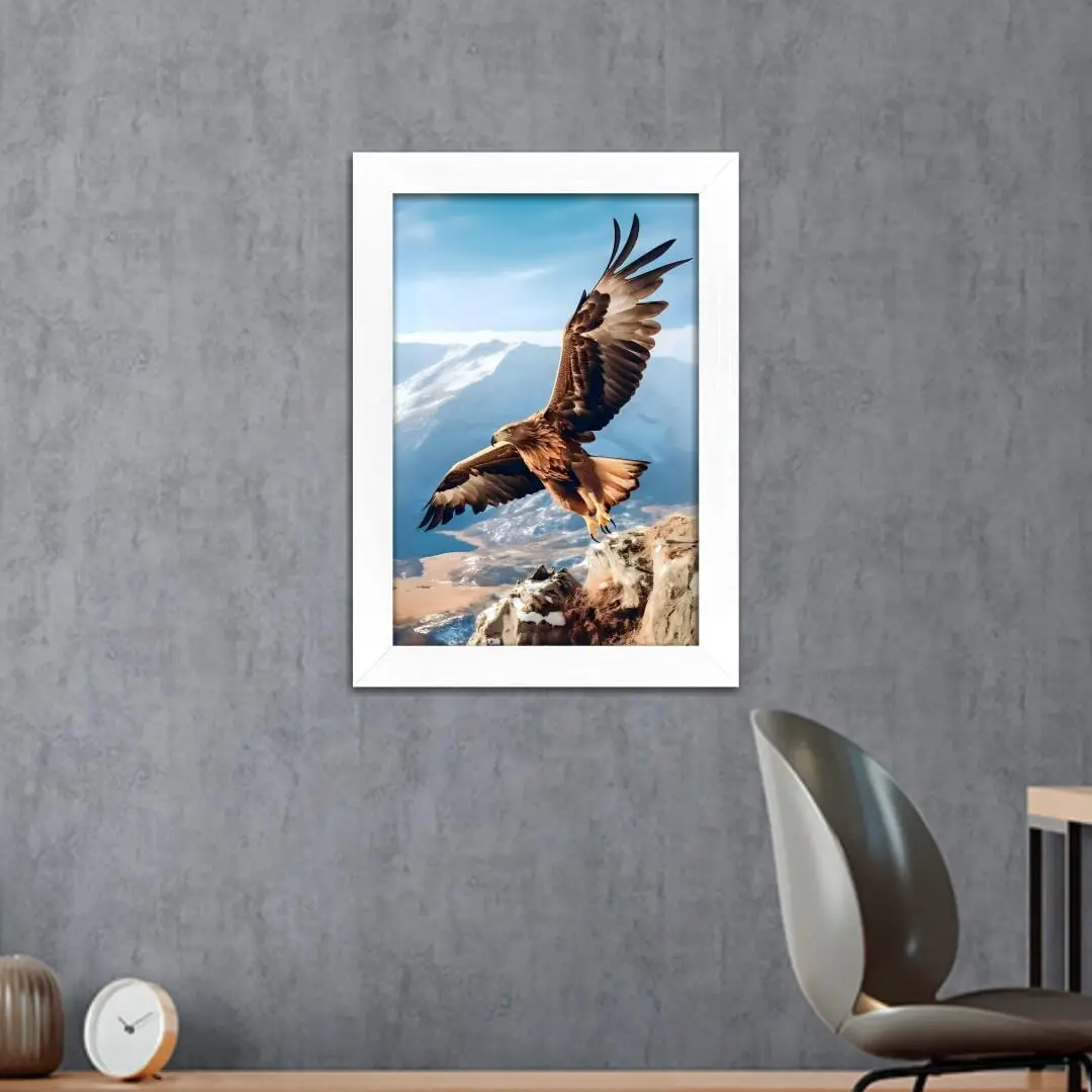 Quadro Decorativo - Águia Voando - Imagem 2