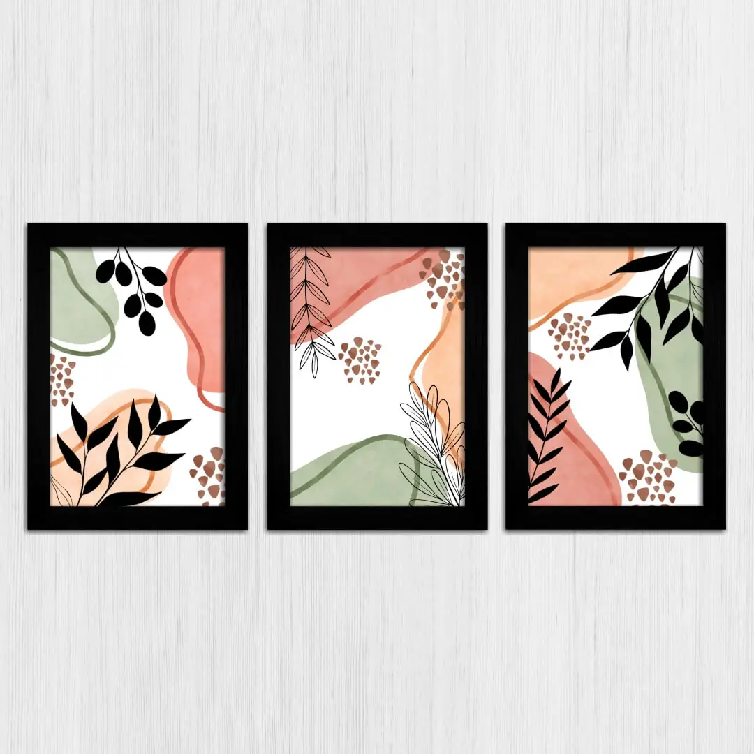 Kit 3 Quadros - Boho Chic Cores - Imagem 3