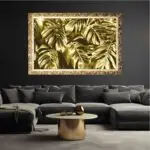 Quadro-Decorativo-Folhas-de-Ouro-Big's