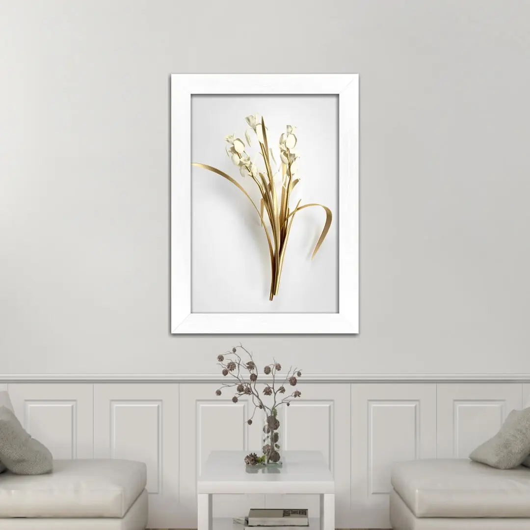 1255- Quadro-Decorativo-Caule-Dourado