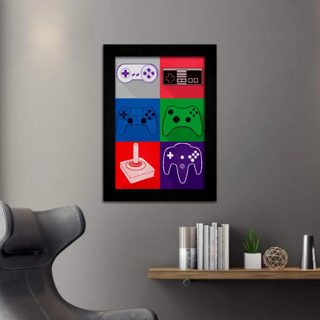 Quadro-Decorativo-Controles-Games