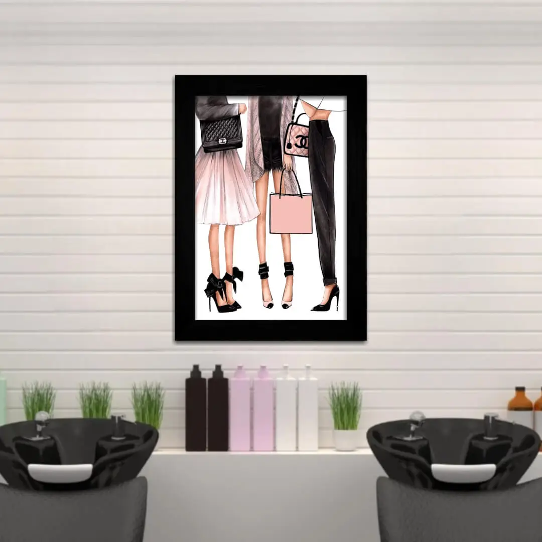 Quadro Decorativo Moda Chic - Imagem 2