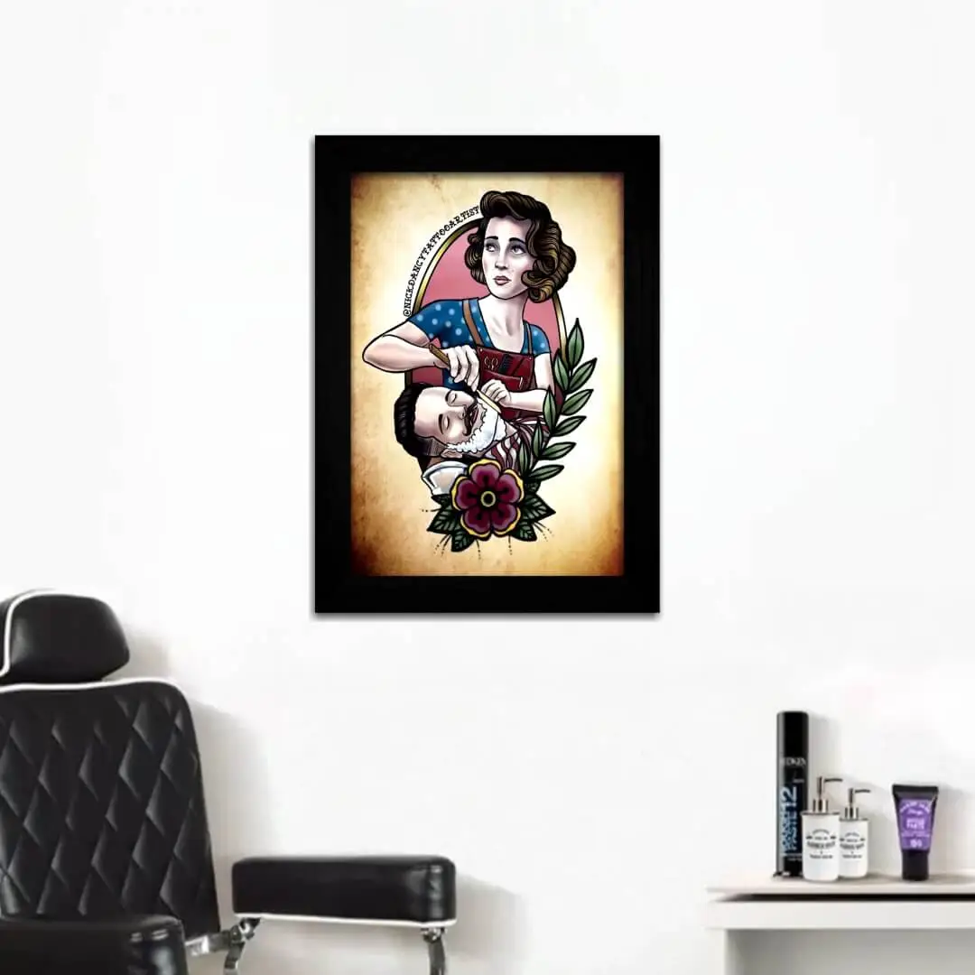 Quadro-Decorativo-Arte-Barbeira - Imagem 2