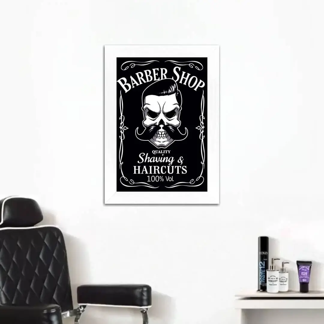 Quadro Decorativo Barber Shop HairCut's - Imagem 2