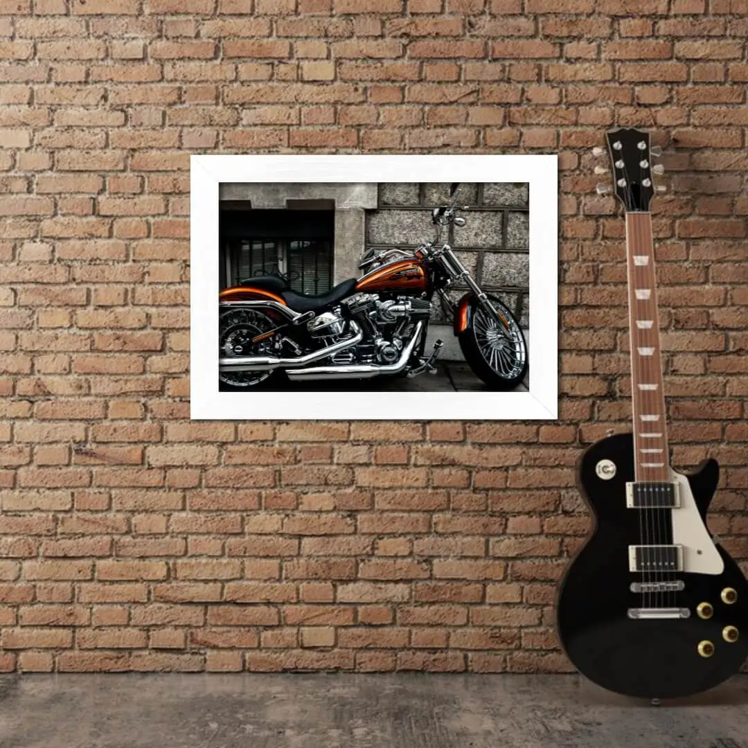 Quadro Decorativo Veículos Harley - Imagem 2