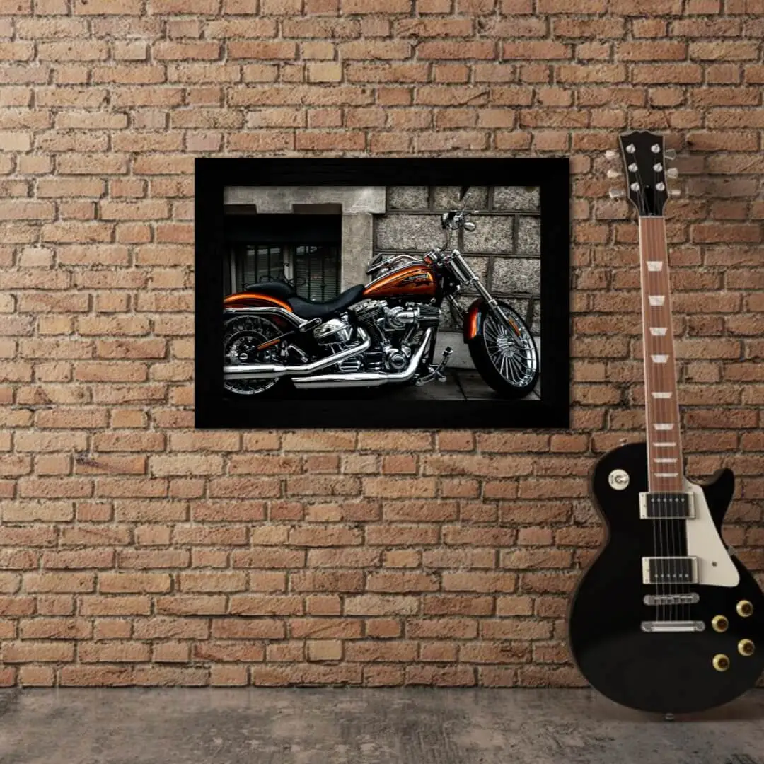 Quadro-Decorativo-Veículos-Harley