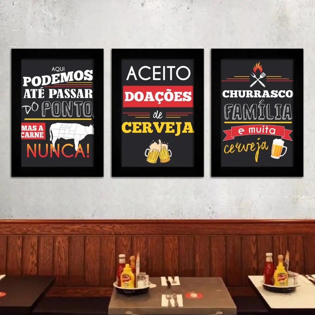 1829 Kit-3-Quadros-Cerveja